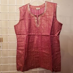 Xpression Sleeveless Top, Size XL